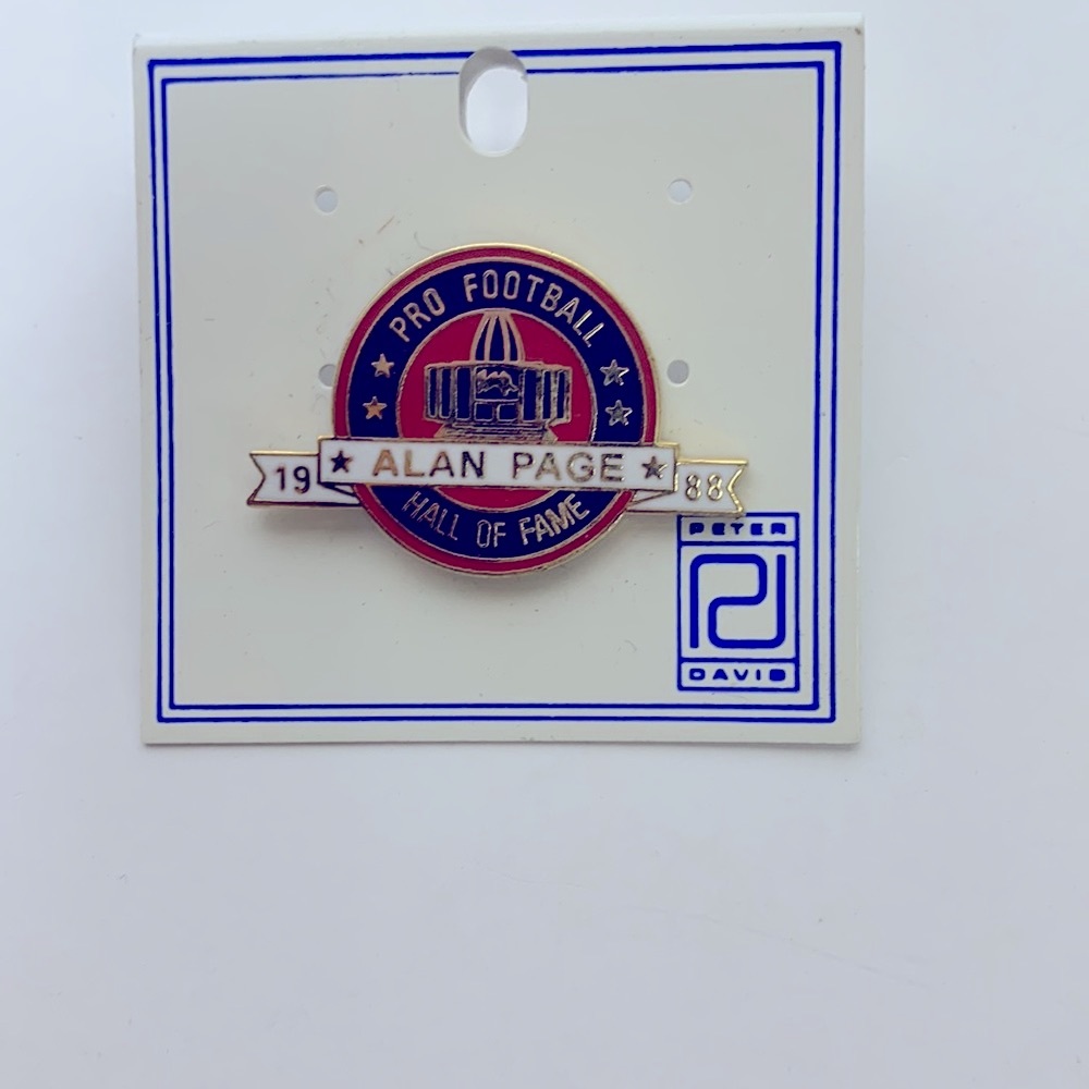 Vintage Pin Bundle | Minnesota Vikings Pro Football Hall Of Fame 1988 Alan Page - Picture 4 of 5